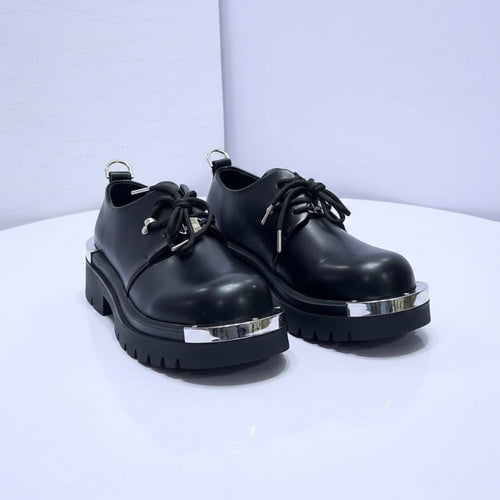 Balenciaga Metal Toe Derby  (Balenciaga Metal Plate)