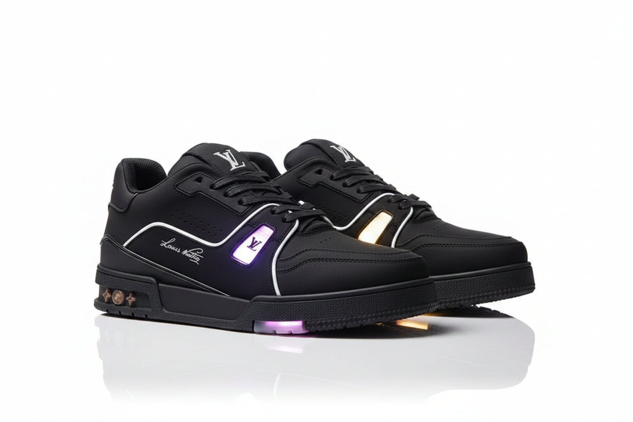 Louis Vuitton LV Trainer LED Sneaker "Black LED"