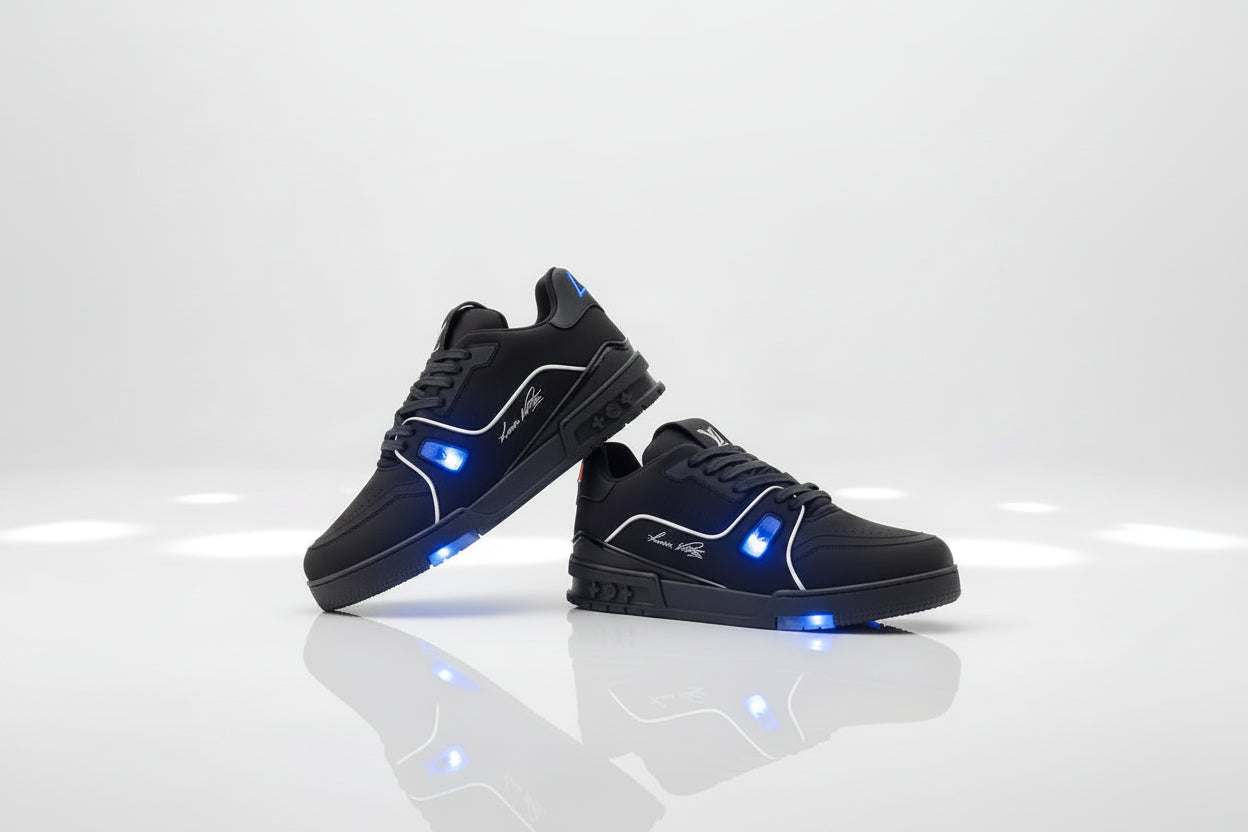 Louis Vuitton LV Trainer LED Sneaker "Black LED"