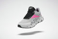 Reebok Zig Dynamica "Grey/Pink/Animal Print"